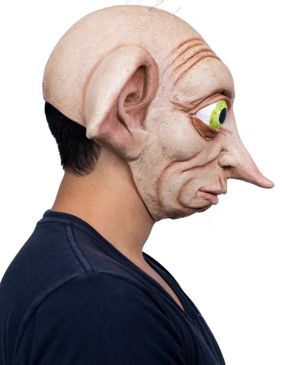 Maquillaje para disfraz de Dobby Elfo Harry Potter 3