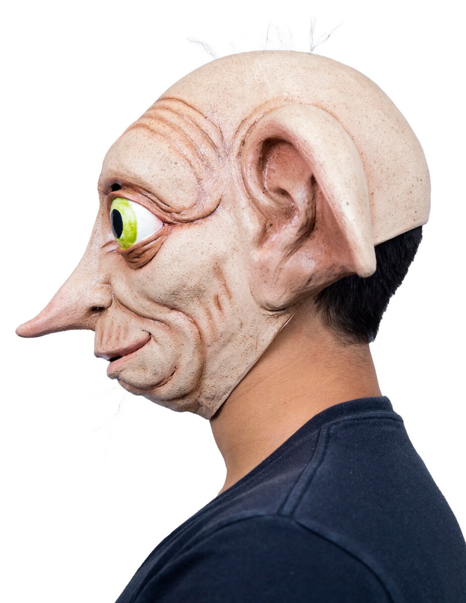 Maquillaje para disfraz de Dobby Elfo Harry Potter 6
