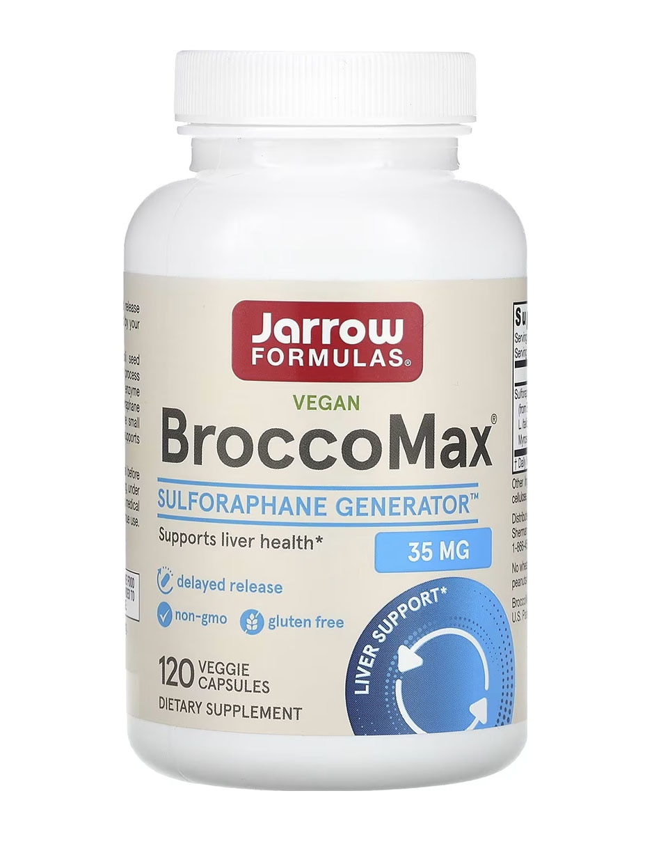 BroccoMax Vegano 120 cápsulas con broccoli D-Glucarato de calcio y pimienta negra BroccoMax Vegano 120 cápsulas con broccoli D-Glucarato de calcio y pimienta negra