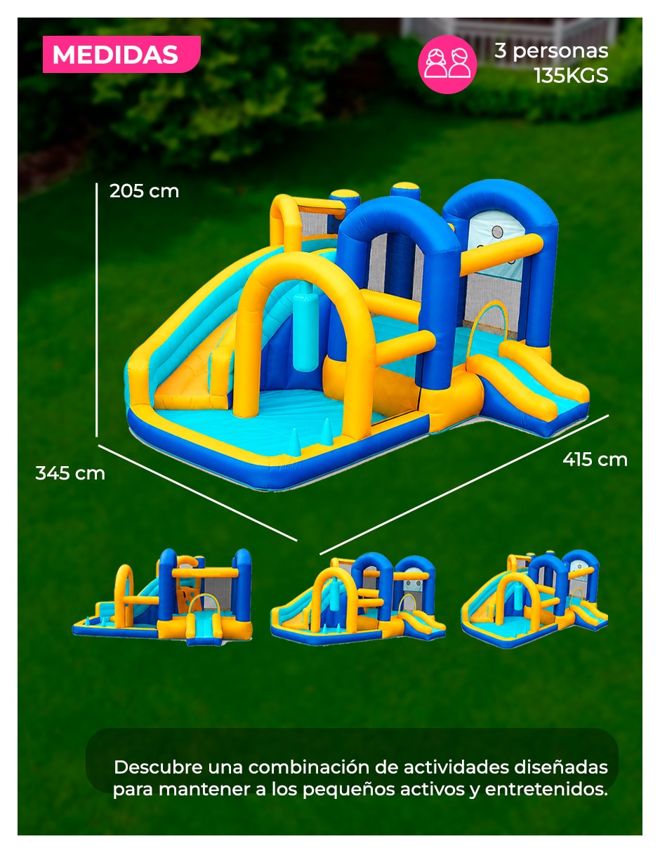 Brincolin inflable forma rectangular 6