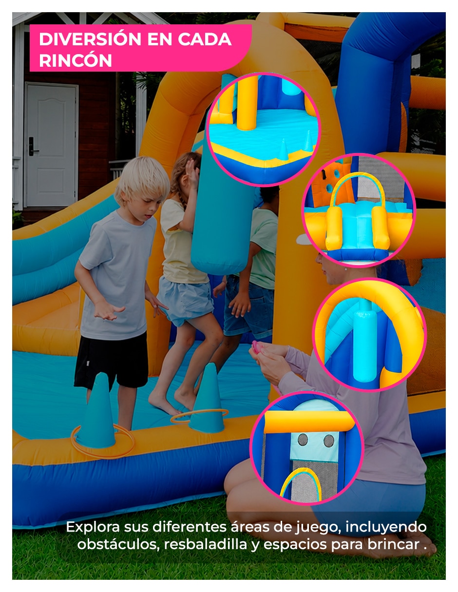 Brincolin inflable forma rectangular 3