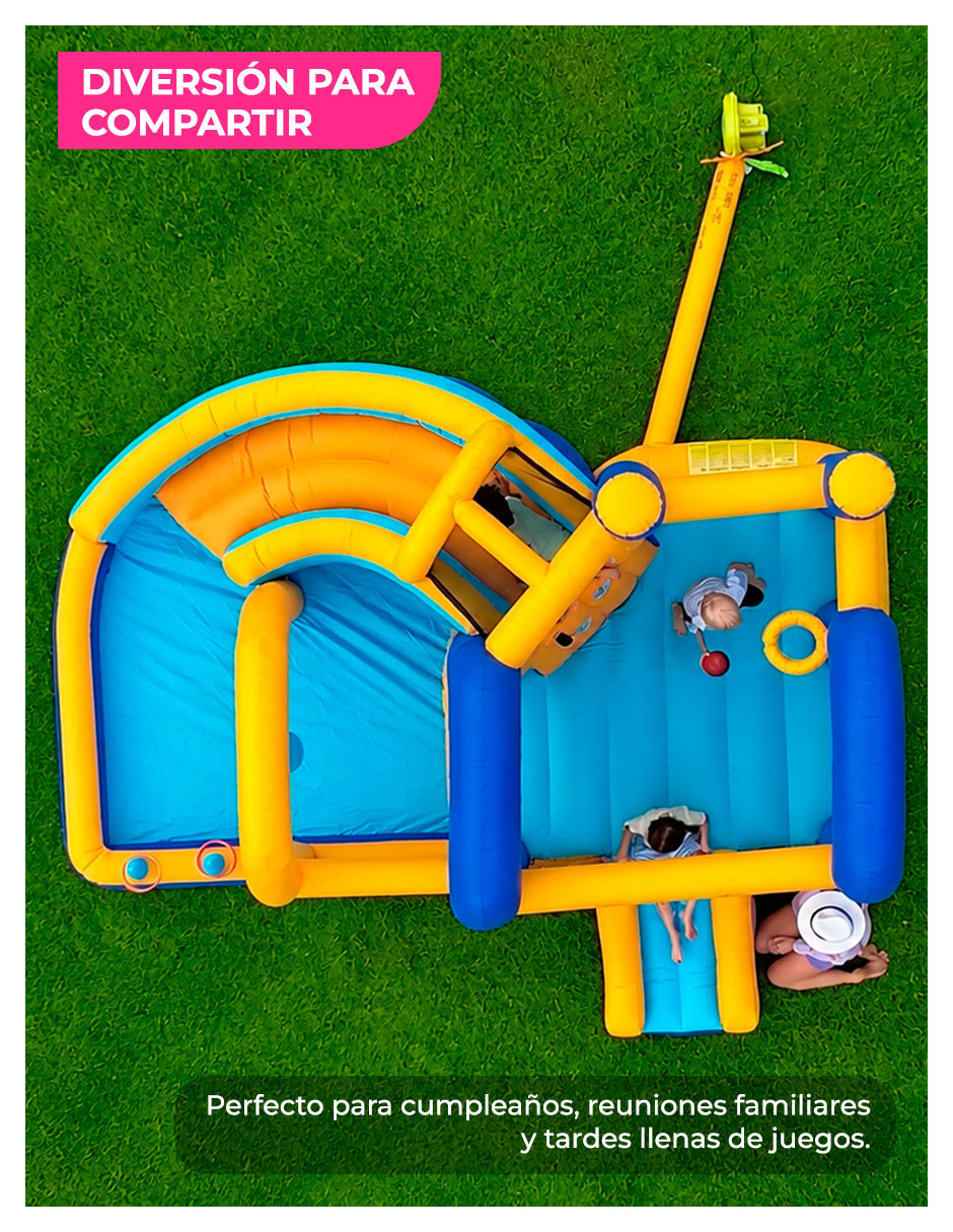 Brincolin inflable forma rectangular 5