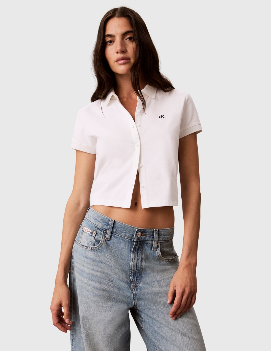Playera tipo polo para mujer Playera tipo polo para mujer