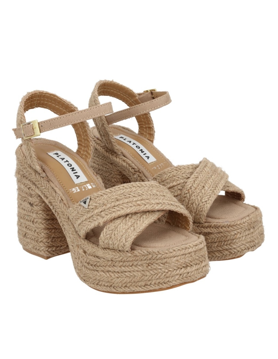 Zapato de plataforma España punta cuadrada 2