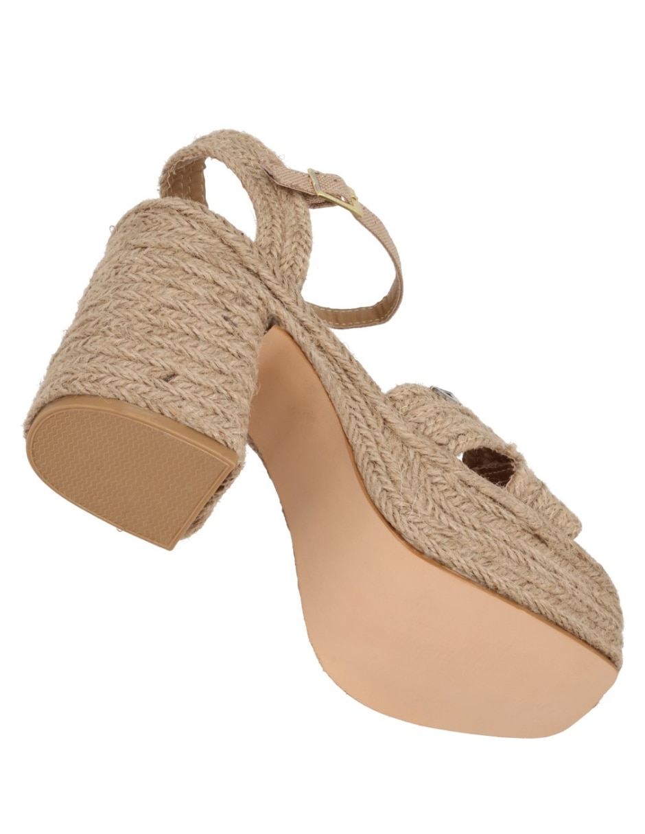 Zapato de plataforma España punta cuadrada 5
