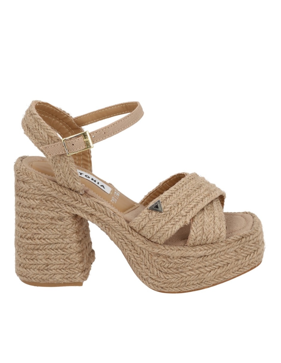 Zapato de plataforma España punta cuadrada 6