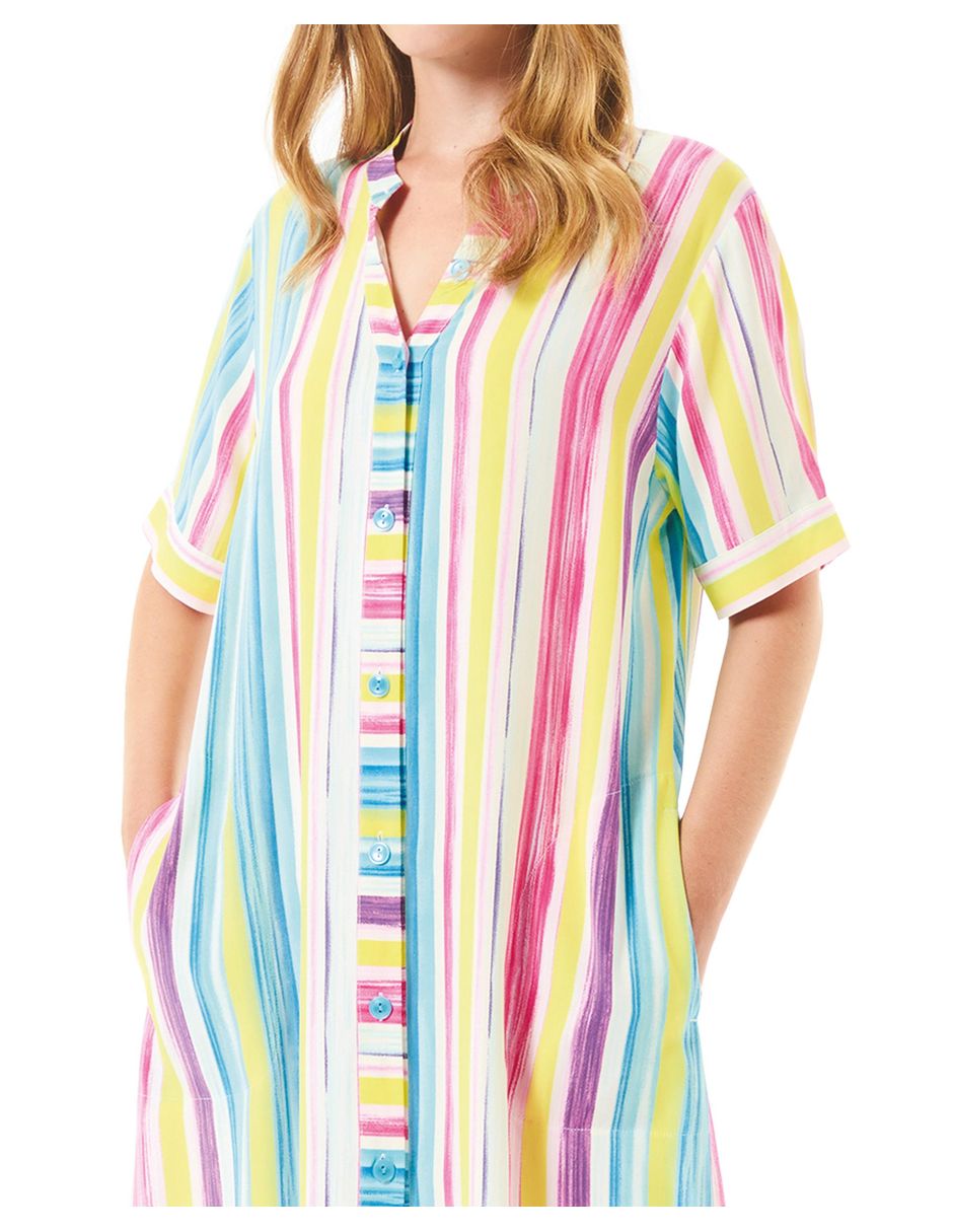 Vestido a la rodilla playa Lohe para mujer