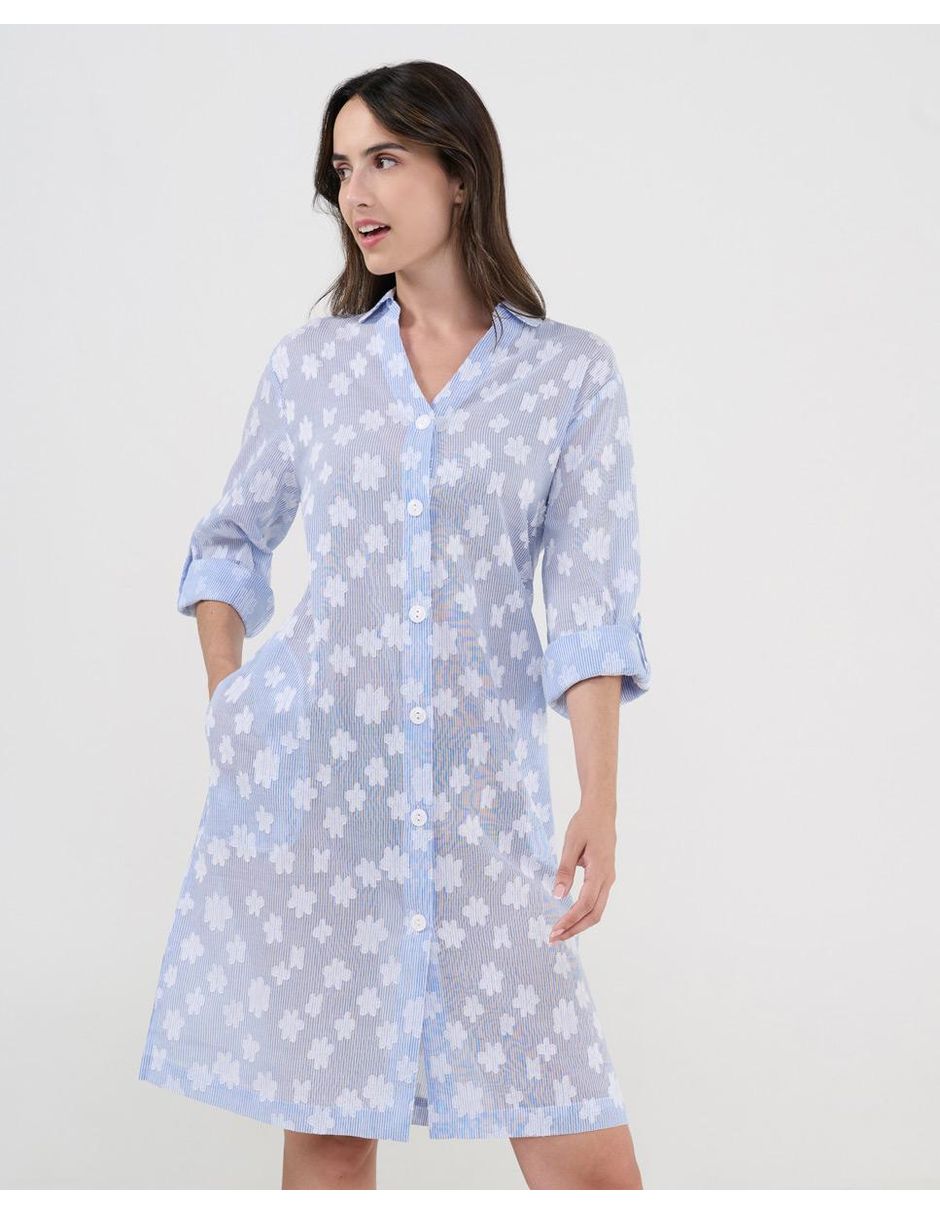 Vestido a la rodilla playa Lohe para mujer
