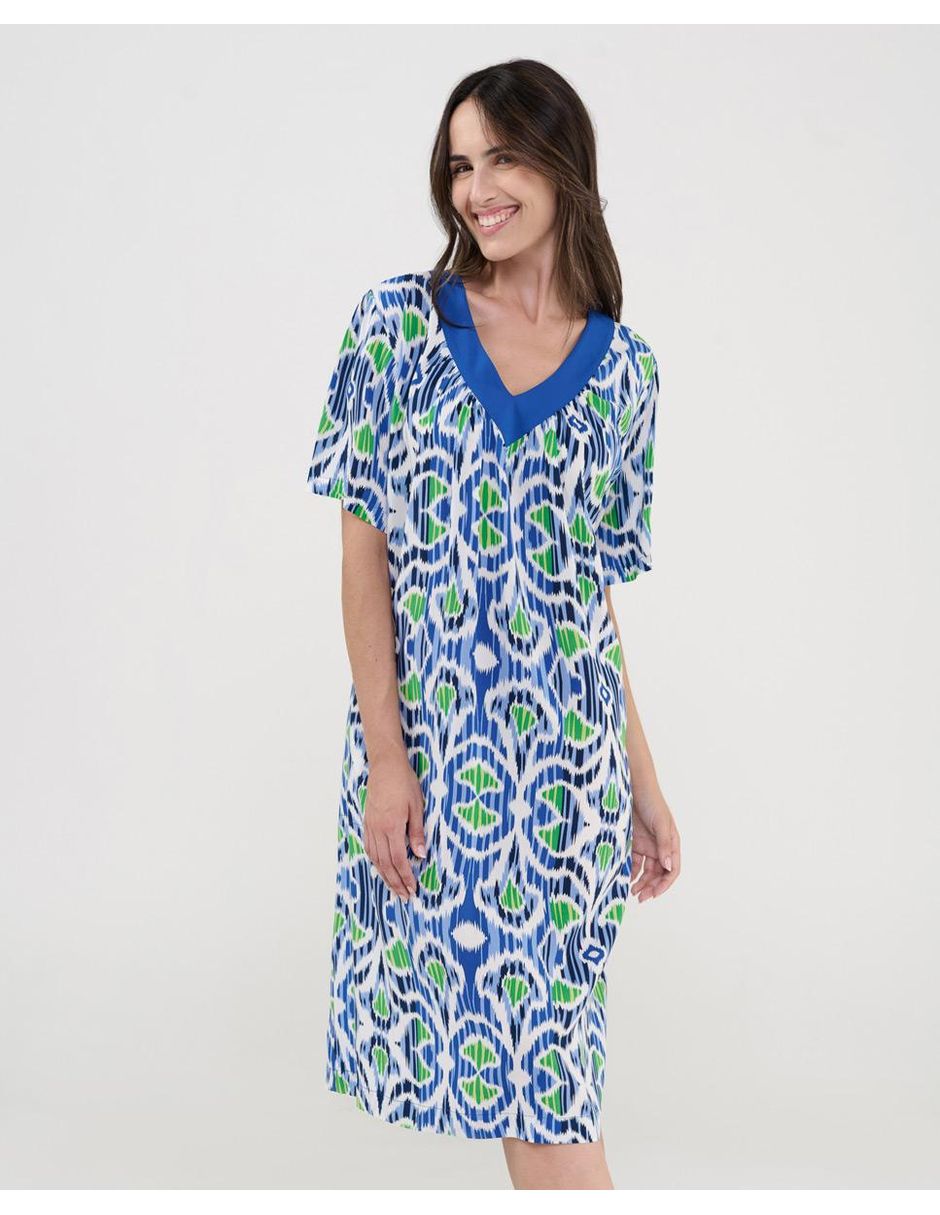 Vestido a la rodilla playa lohe para mujer