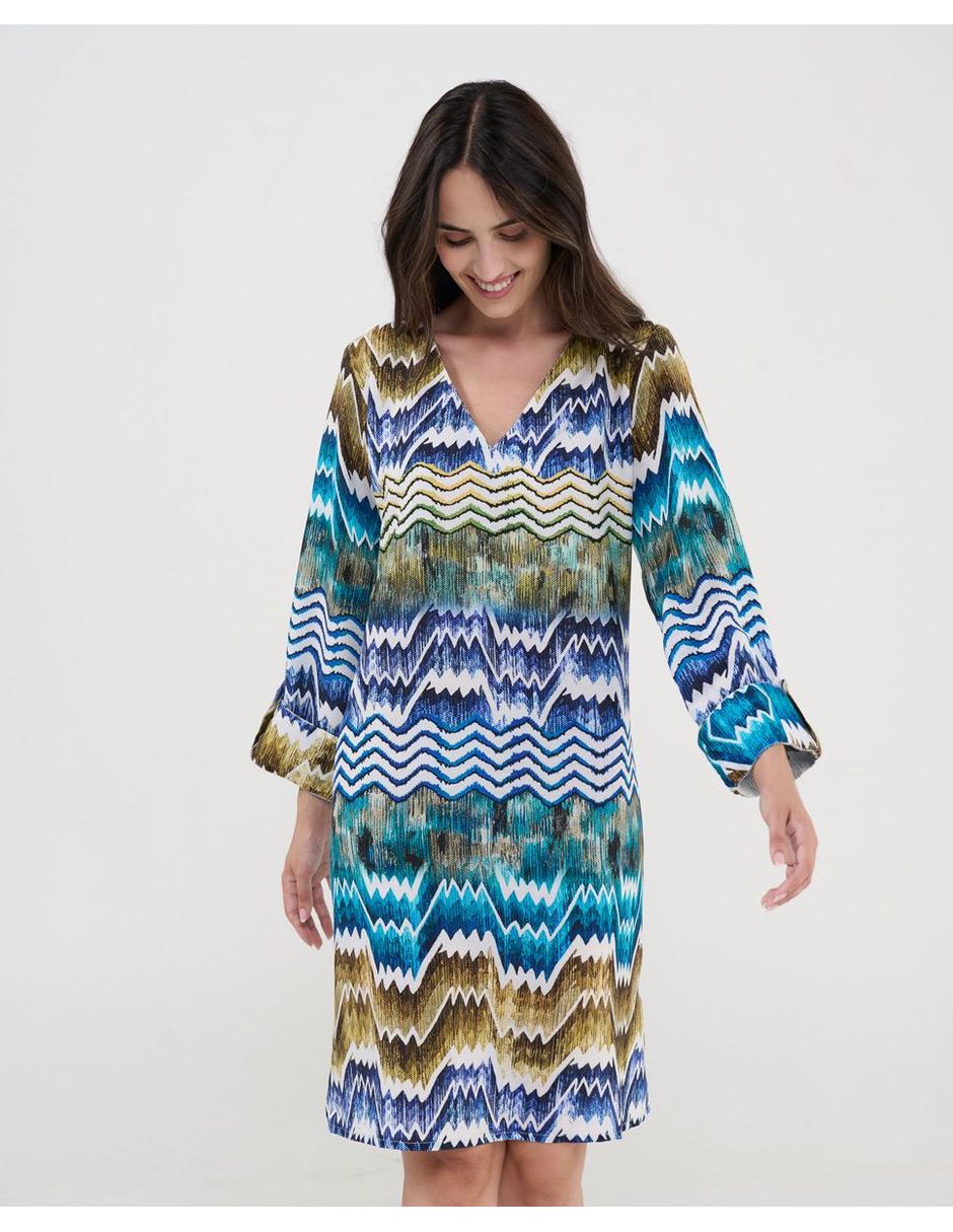 Vestido a la rodilla playa lohe para mujer