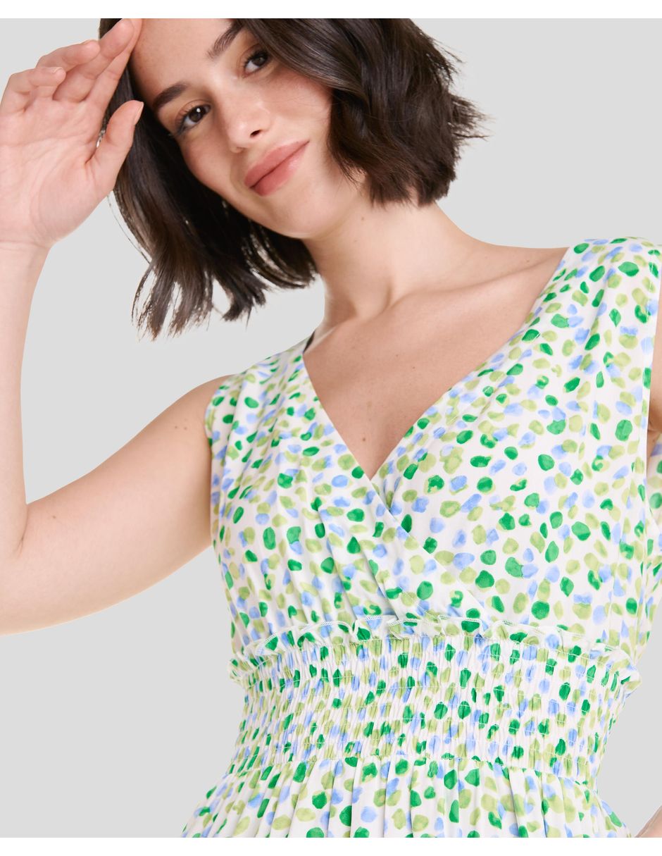 Vestido a la rodilla playa lohe para mujer