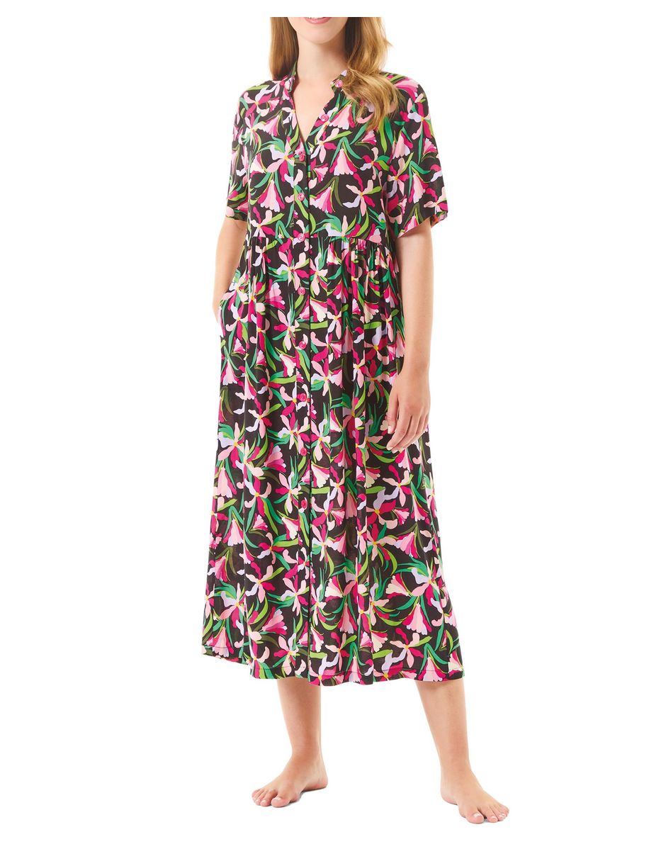 Vestido midi playa Lohe para mujer