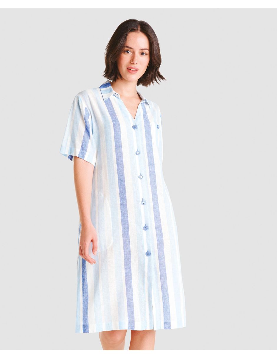 Vestido a la rodilla playa Lohe para mujer