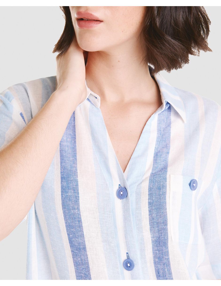 Vestido a la rodilla playa Lohe para mujer