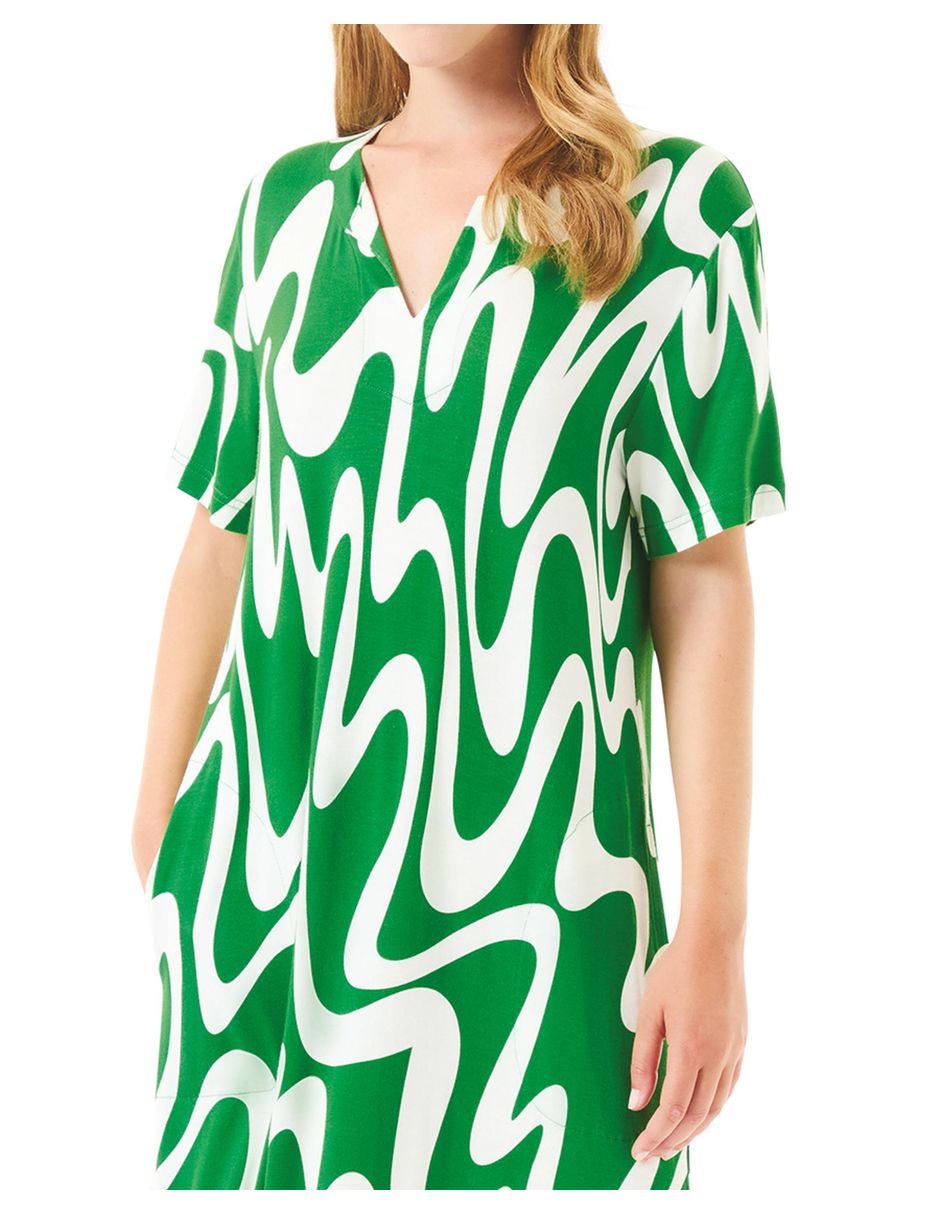 Vestido a la rodilla playa Lohe para mujer