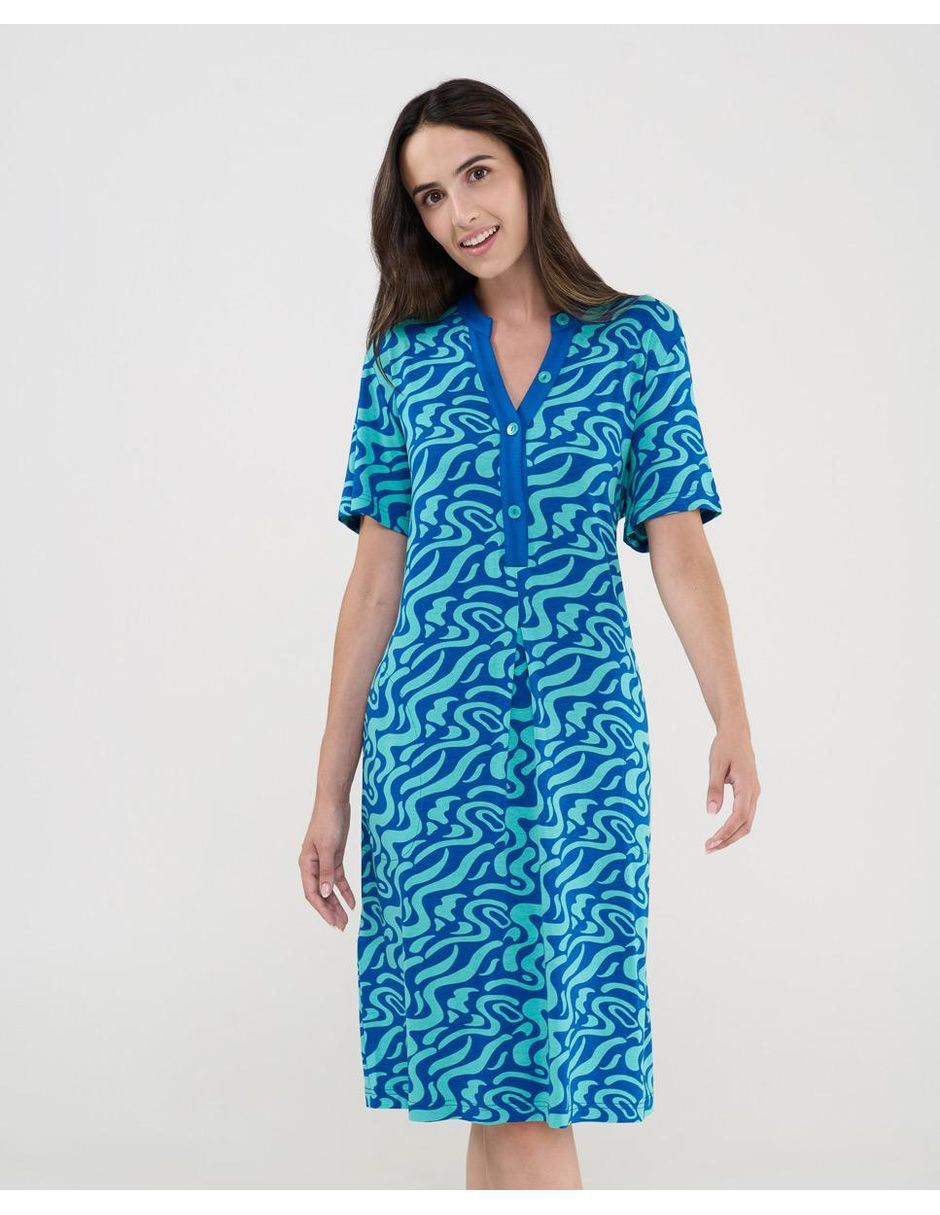 Vestido a la rodilla playa lohe para mujer