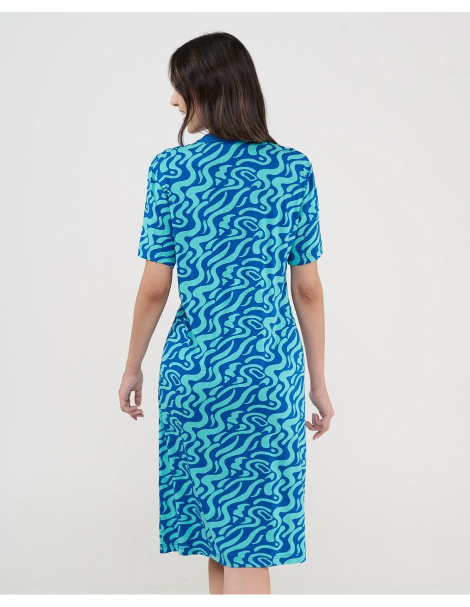 Vestido a la rodilla playa lohe para mujer