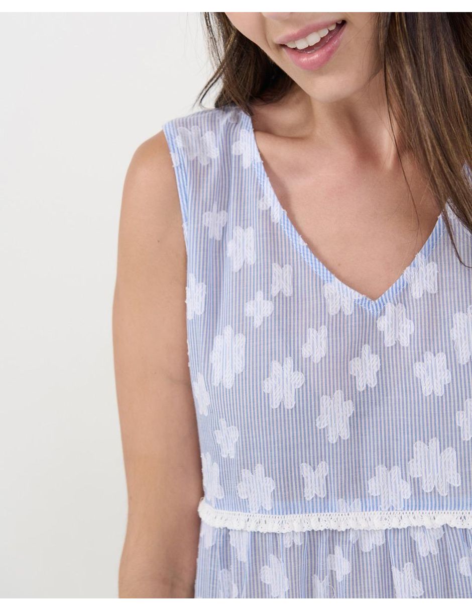 Vestido a la rodilla playa Lohe para mujer