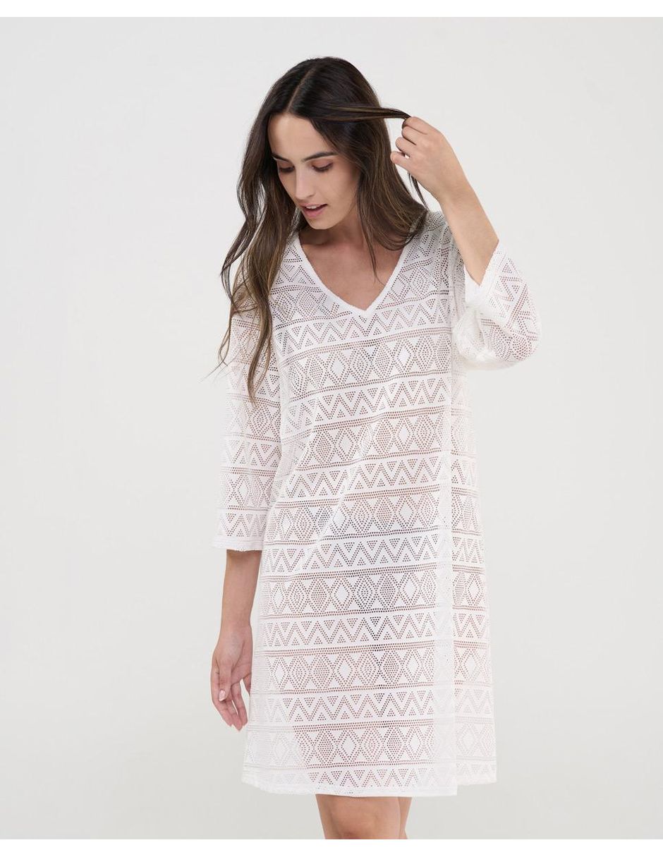 Vestido arriba de la rodilla playa Lohe para mujer