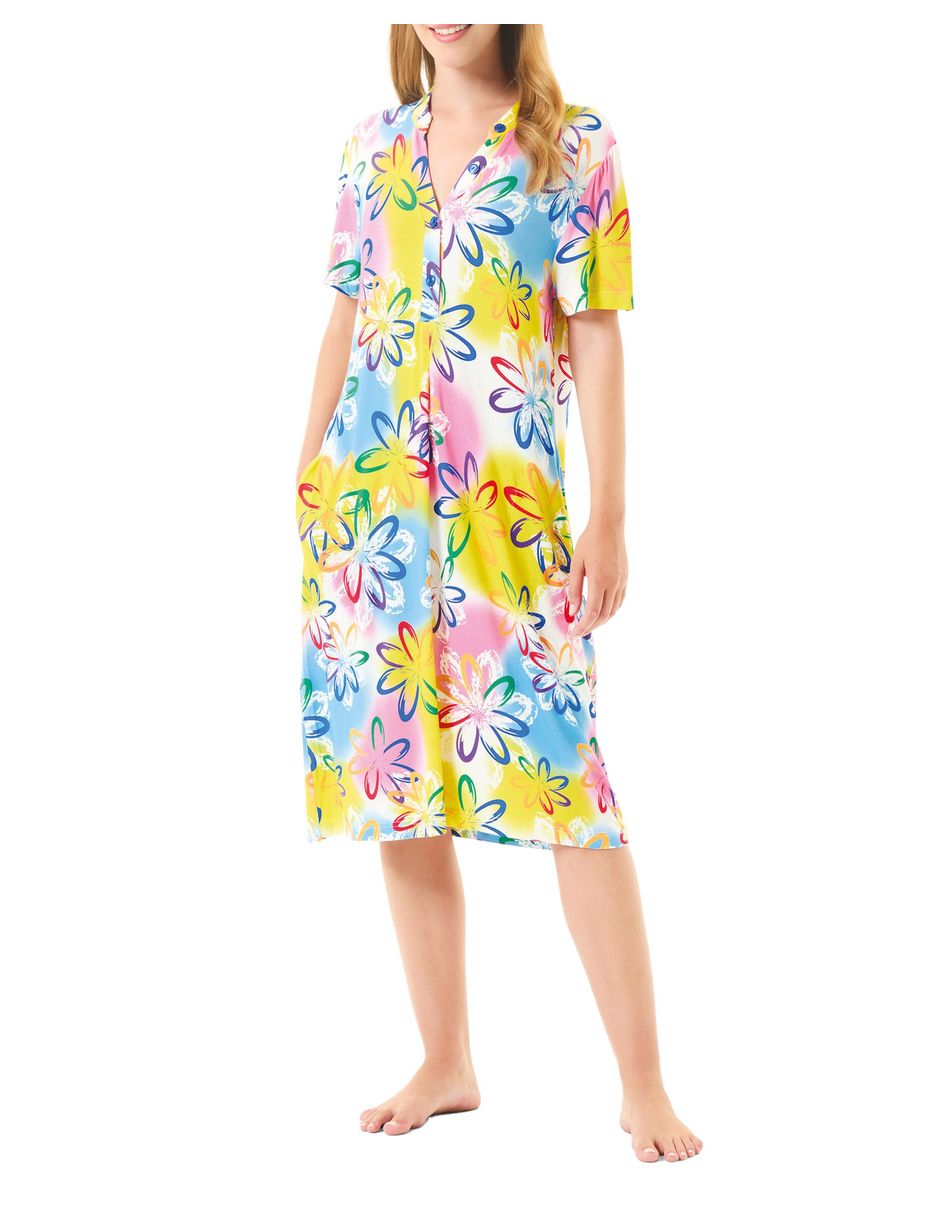 Vestido a la rodilla playa lohe para mujer