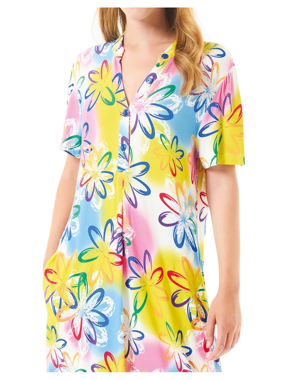 Vestido a la rodilla playa lohe para mujer