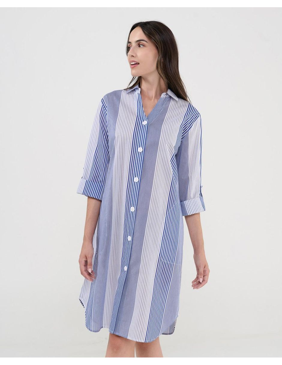 Vestido a la rodilla playa lohe para mujer
