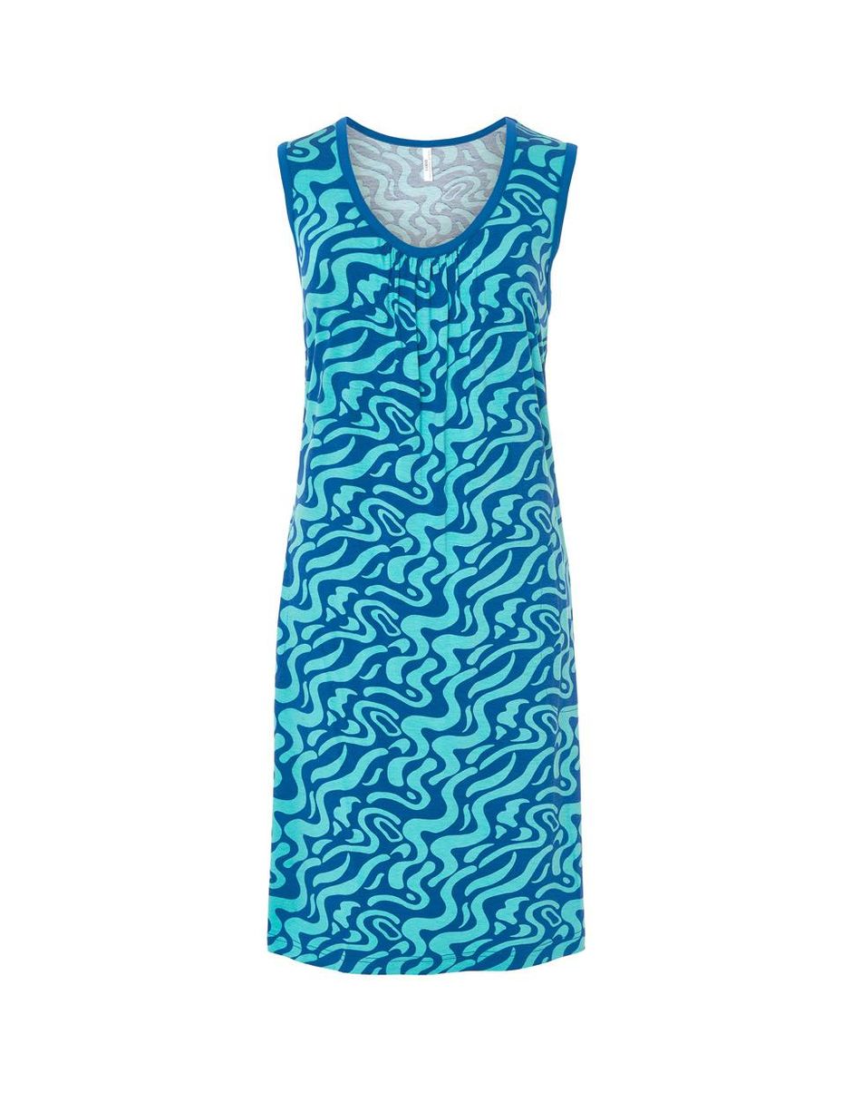 Vestido a la rodilla playa para mujer 4
