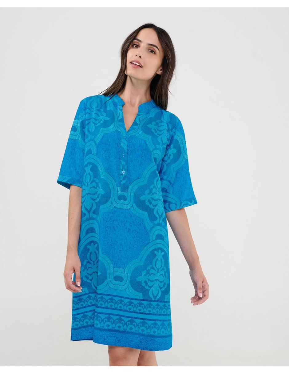 Vestido a la rodilla playa Lohe para mujer
