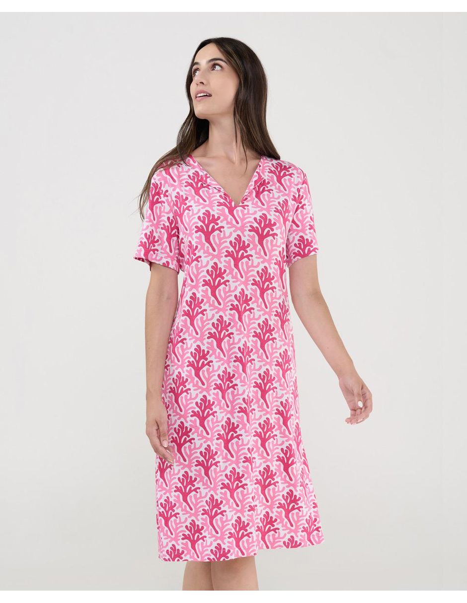 Vestido a la rodilla playa Lohe para mujer