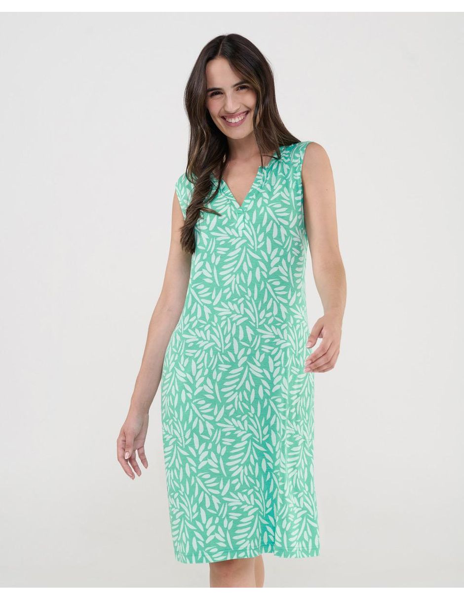 Vestido a la rodilla playa lohe para mujer