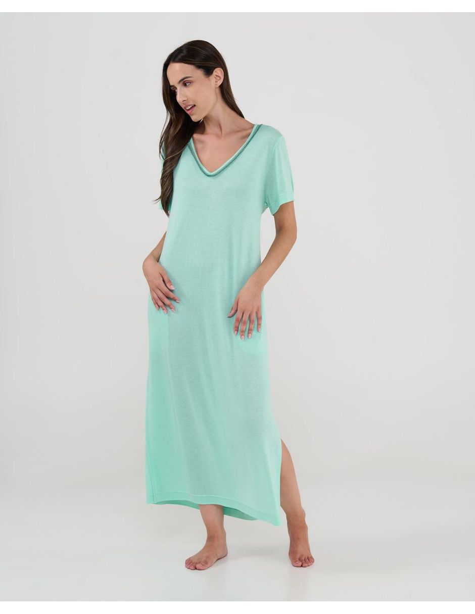 Vestido midi playa Lohe para mujer