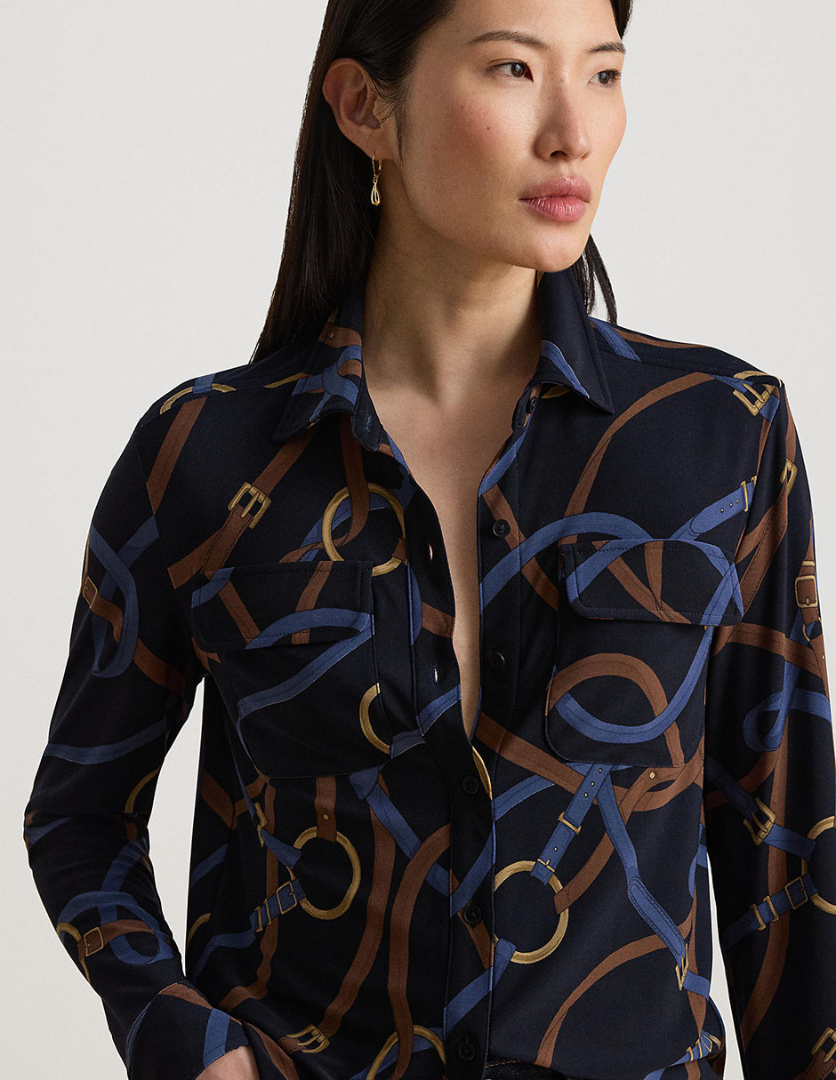 Blusa manga larga para mujer 4