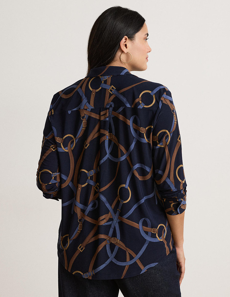 Blusa manga larga para mujer 7