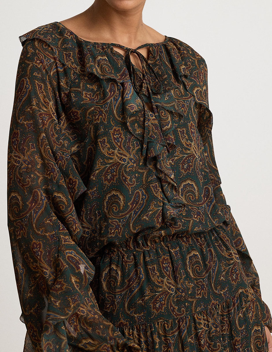 Vestido largo casual para mujer 4