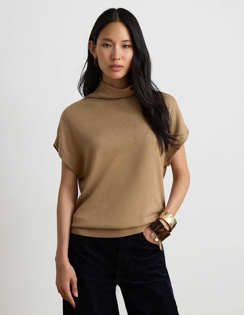 Suéter cuello alto para mujer 1