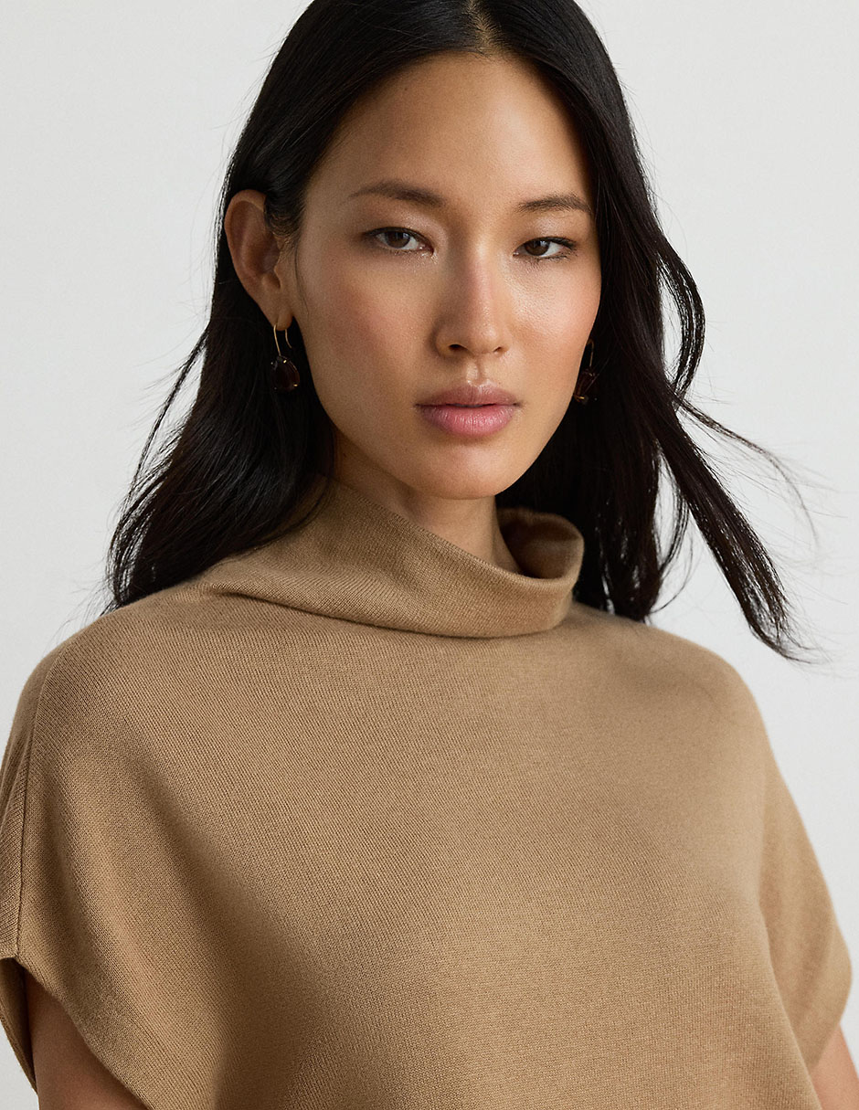 Suéter cuello alto para mujer 2