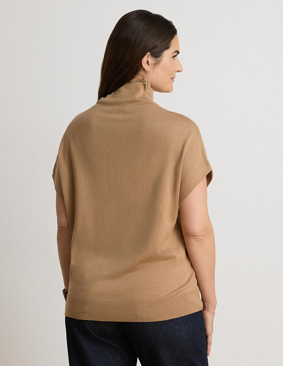 Suéter cuello alto para mujer 3