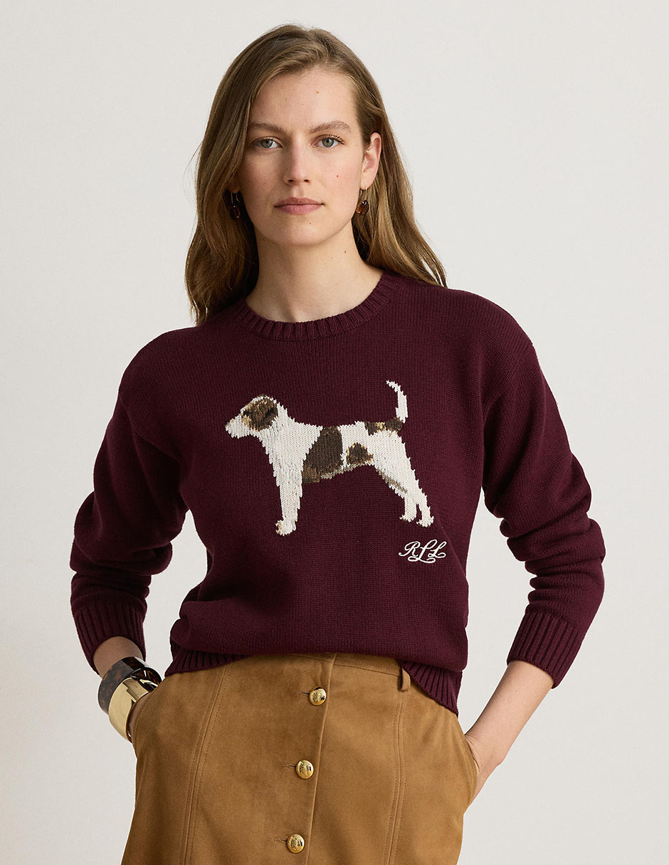 Suéter cuello redondo para mujer Suéter cuello redondo para mujer