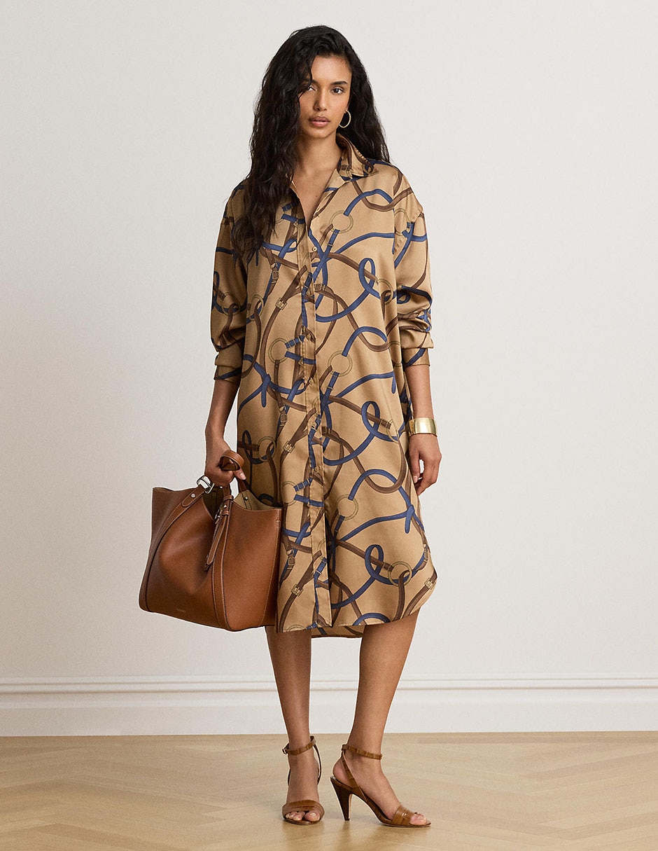 Vestido midi casual para mujer