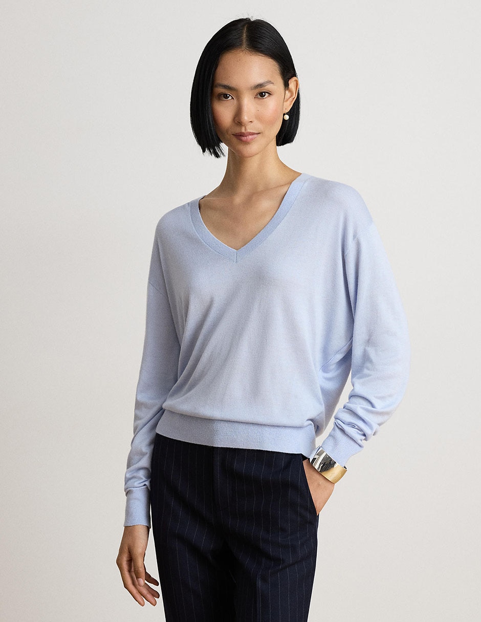 Suéter cuello v para mujer Suéter cuello v para mujer