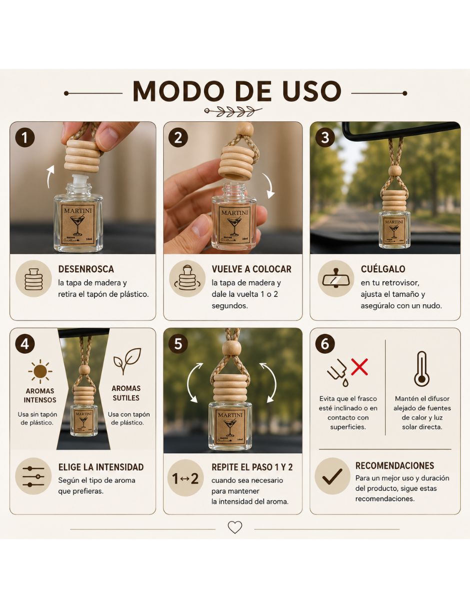 Aromatizante colgante eliminador de olores 2