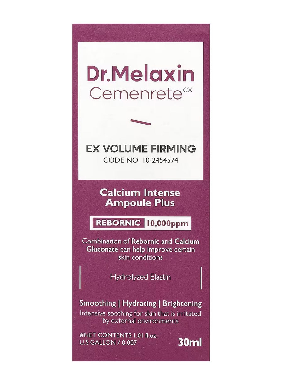 Sérum facial Cemenrete, Calcium Intense Ampoule Plus Dr Melaxin de todo tipo de piel 2