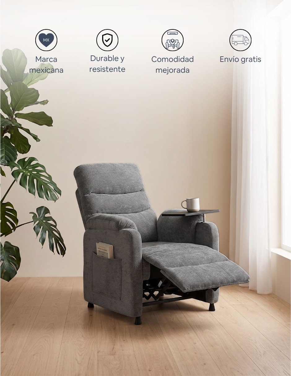 Reclinable nero 4