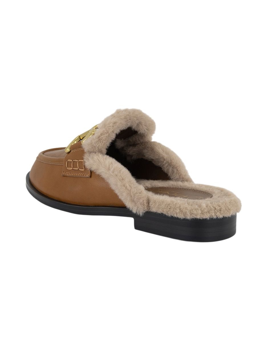 Zueco de piel para mujer 2