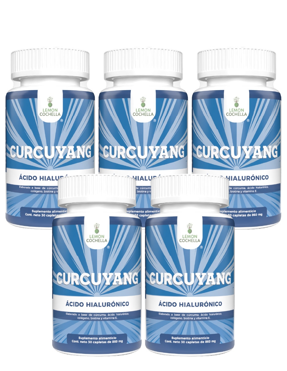 Curcuyang Ácido Hialurónico con Turmeric Cúrcuma Colágeno Hidrolizado Biotina y Vitamina E Curcuyang Ácido Hialurónico con Turmeric Cúrcuma Colágeno Hidrolizado Biotina y Vitamina E