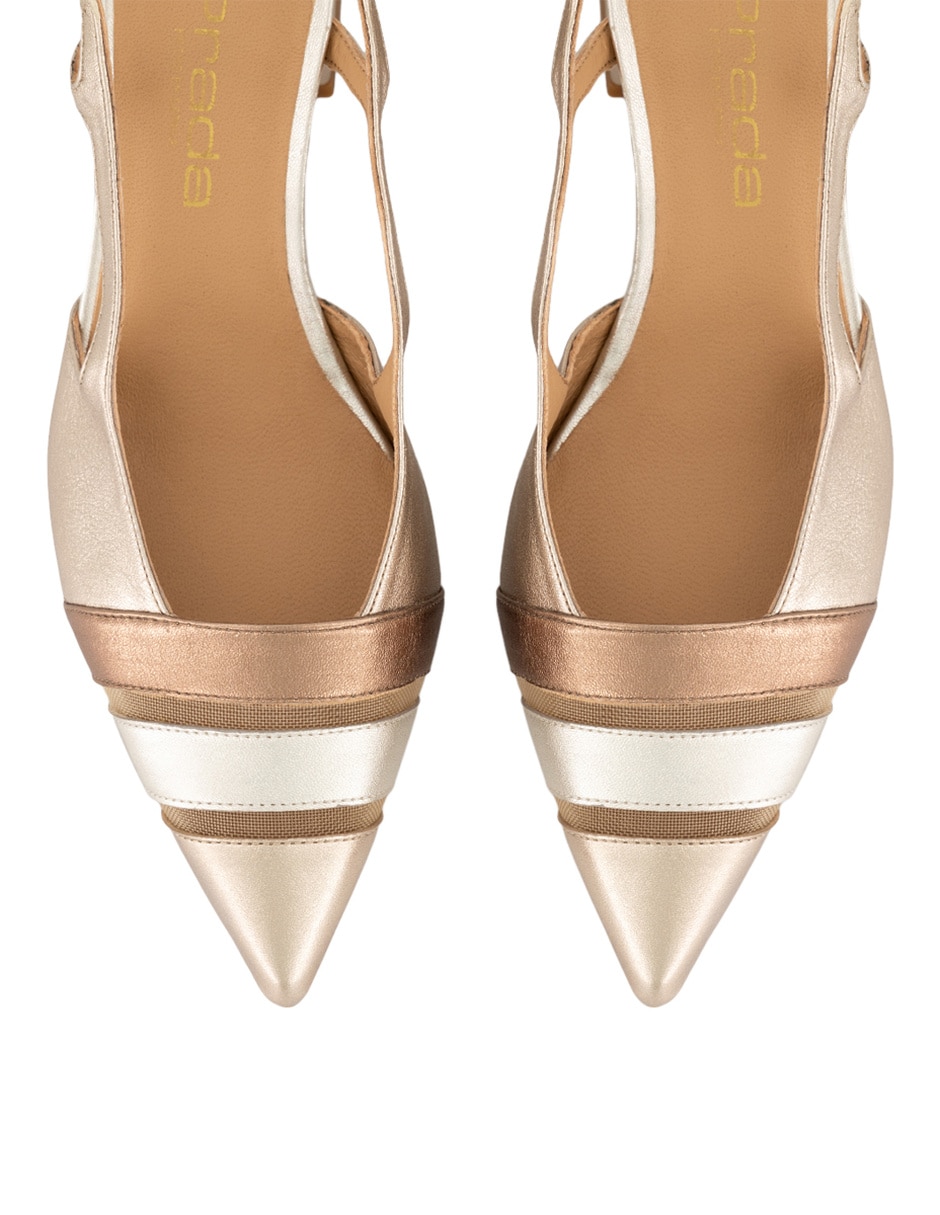 Zapatilla de piel 4