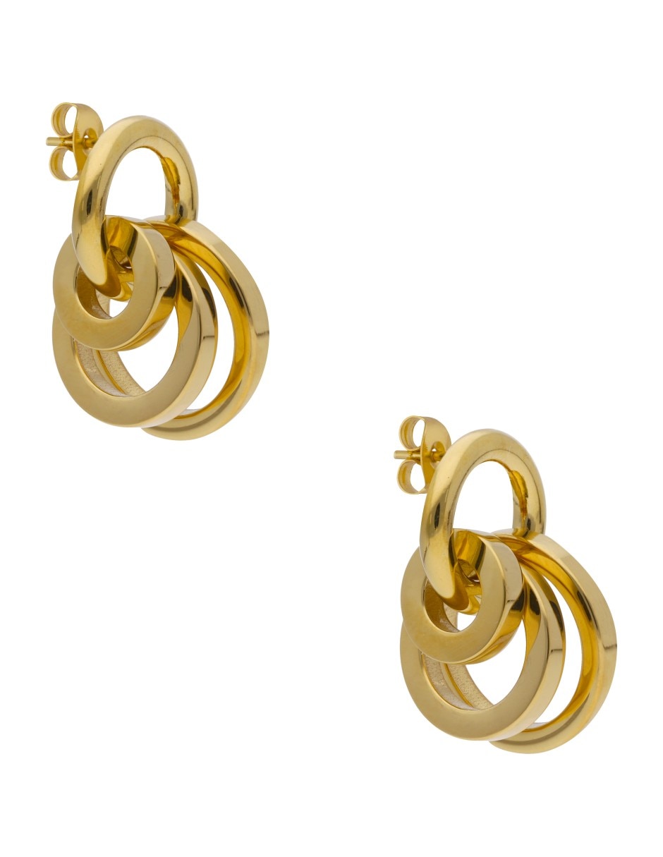 Aretes cortos    Nuvi   con acabado brillante
