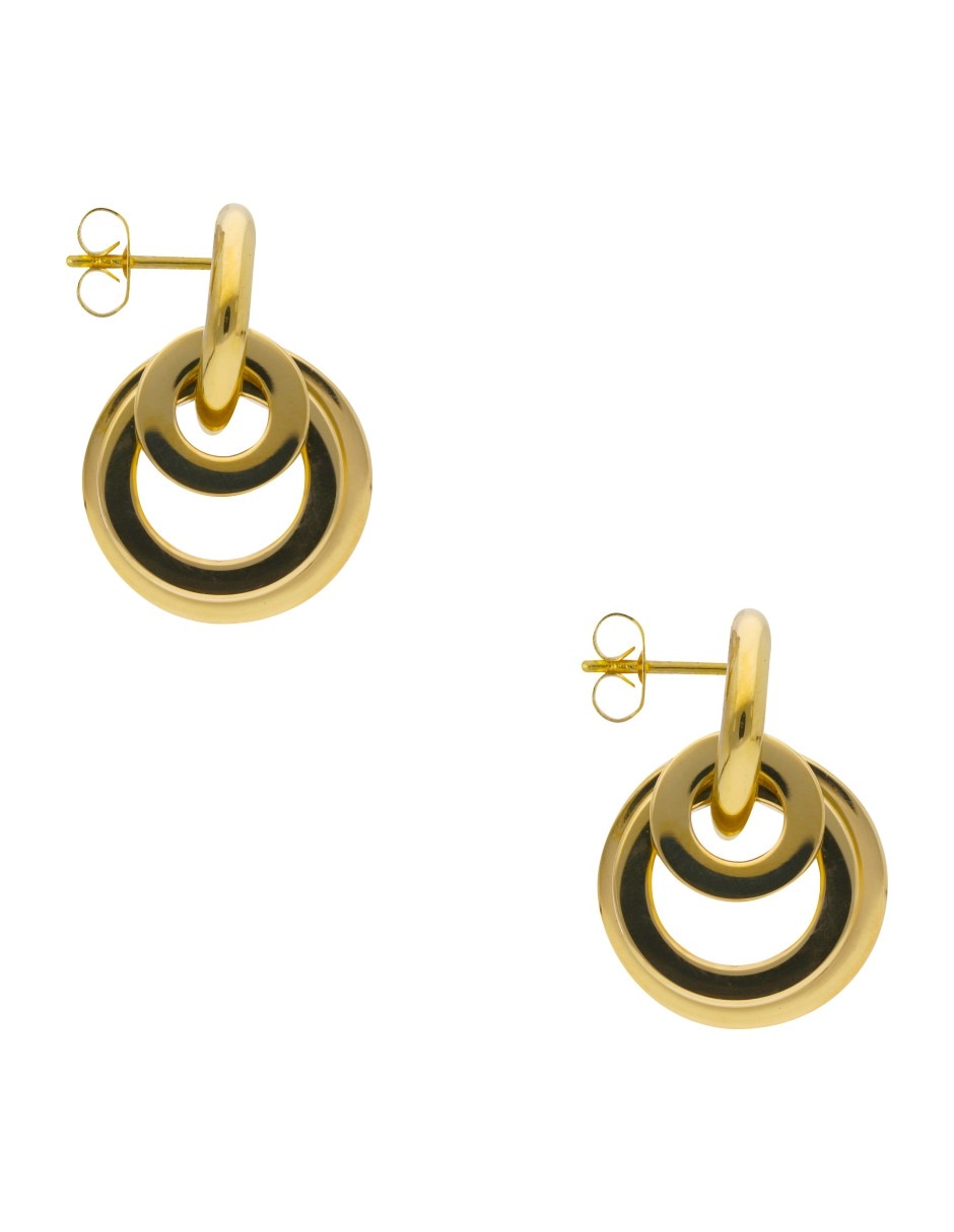 Aretes cortos    Nuvi   con acabado brillante