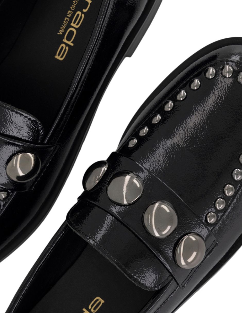 Mocasín Prada de charol para mujer