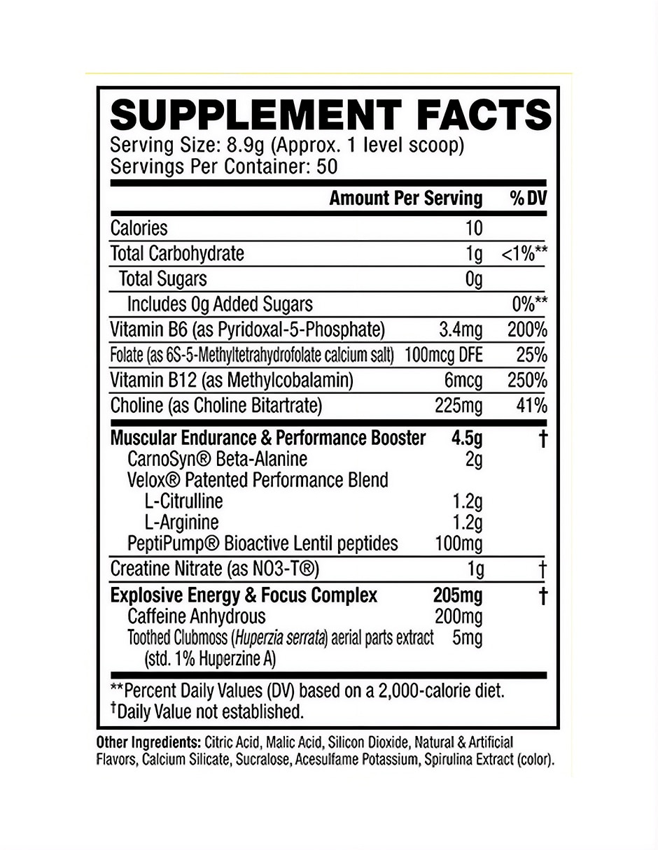 Suplementos alimenticios cellucor c4 original icy blue razz genérica con cafeína sabor frambuesa azul de 50 porciones